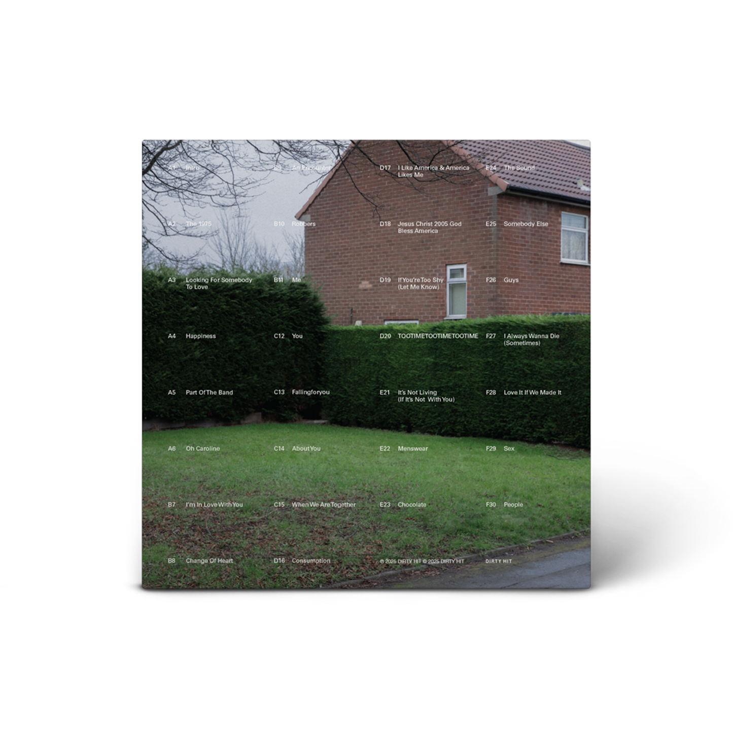 The 1975 - Still... At Their Very Best, Live From Manchester, Indie Exclusive 3xlp Clear Vinyl back cover
