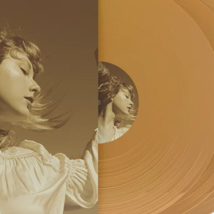Taylor Swift - Fearless (Taylor's Version) zoom label detail