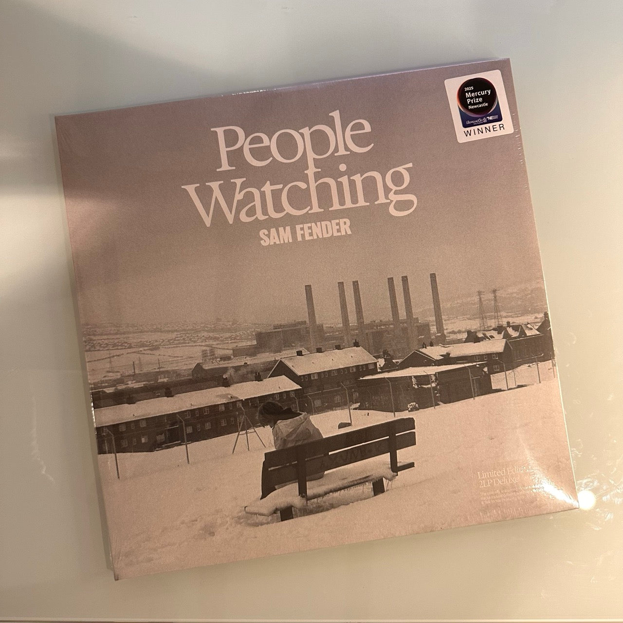 sam fender people watching deluxe grey vinyl 