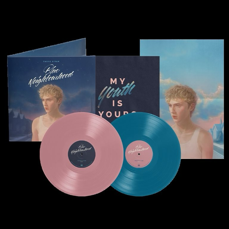 TROYE SIVAN - Blue Neighbourhood, Ten Years On, Blush + Blue (Strawberries & Cigarettes + Swimming Pools) 2xLP vinyl 0602478986796