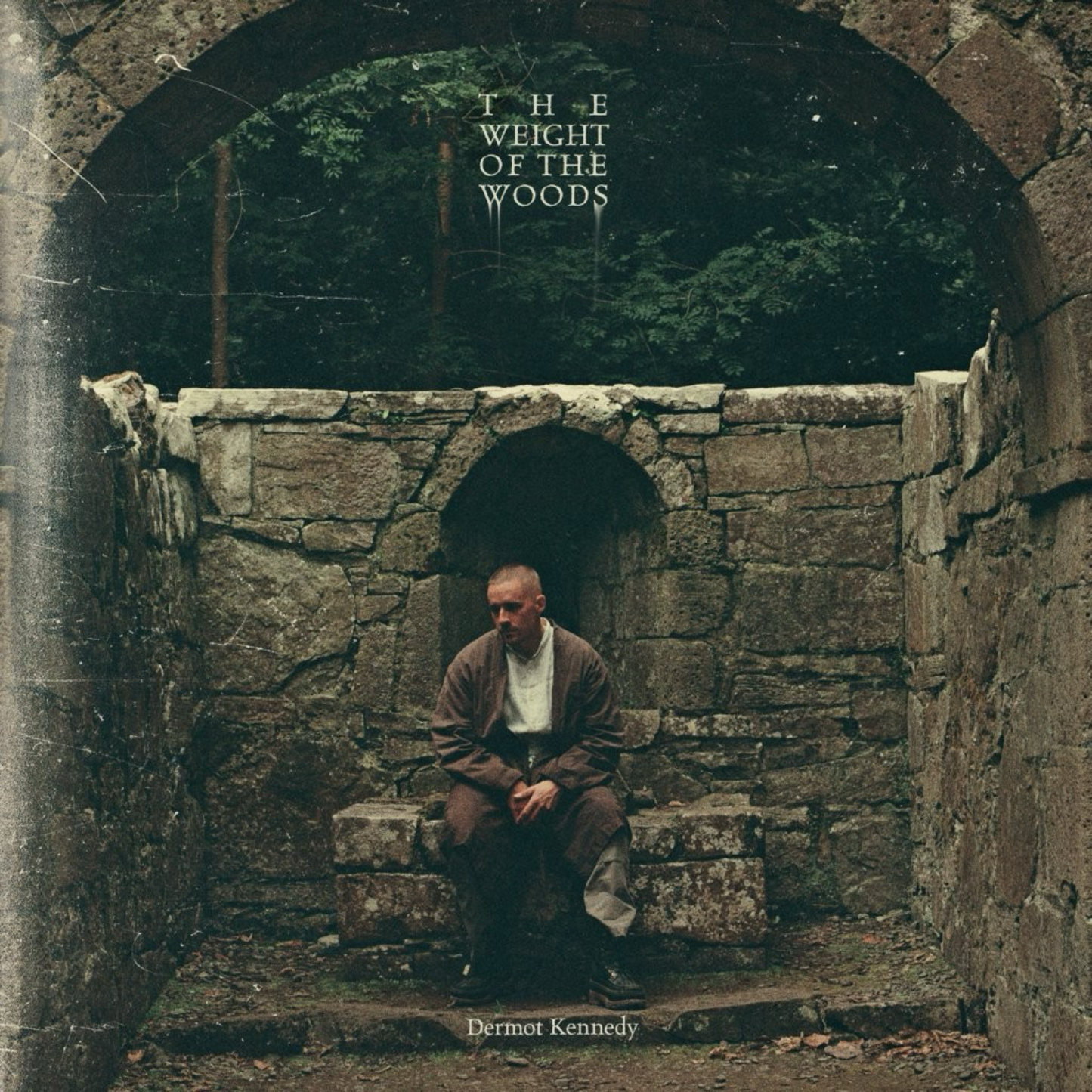 Dermot Kennedy - The Weight of the Woods, indies transparent green 2xLp vinyl cover image