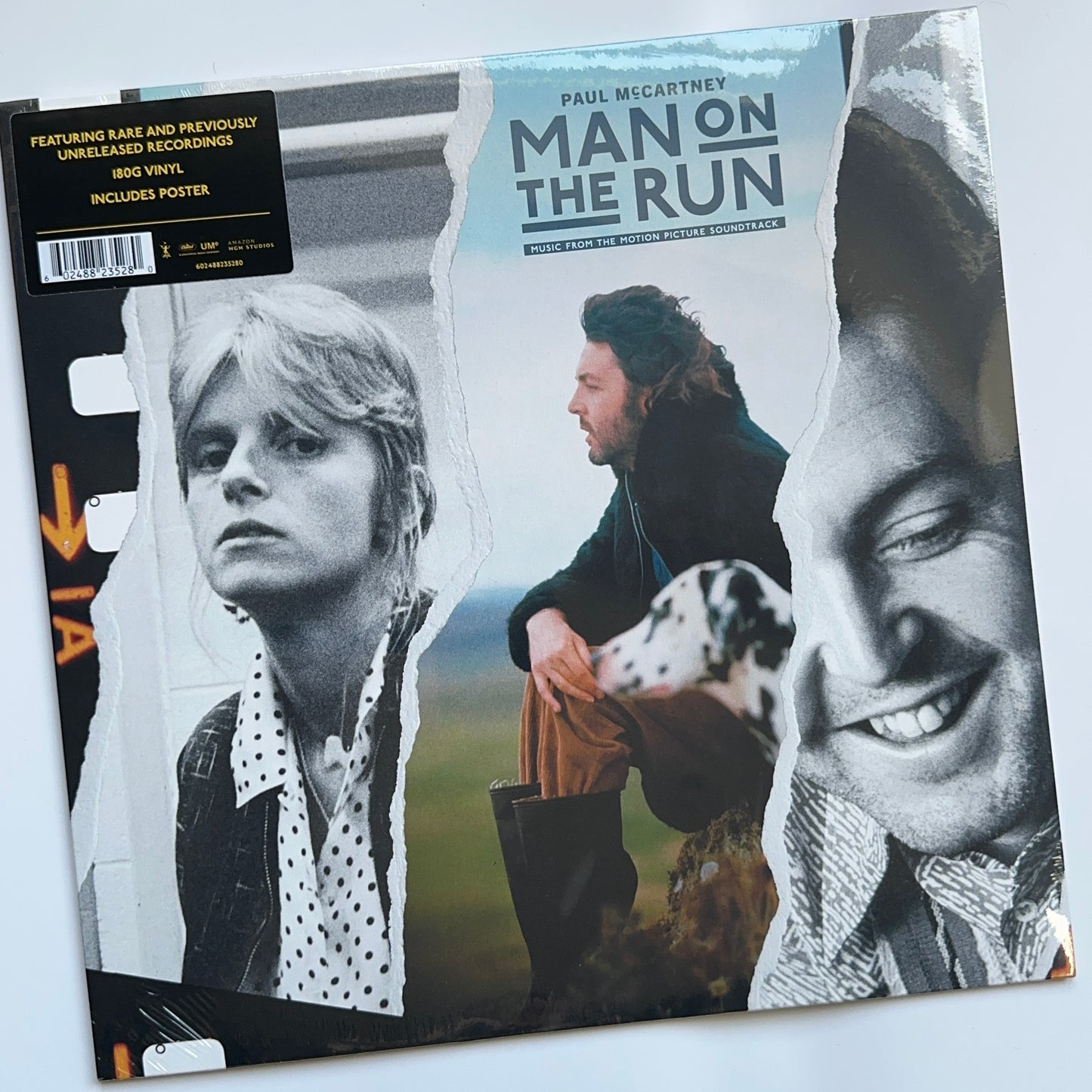 Paul McCartney and Wings – Man On The Run (Soundtrack) on 180g Black Vinyl