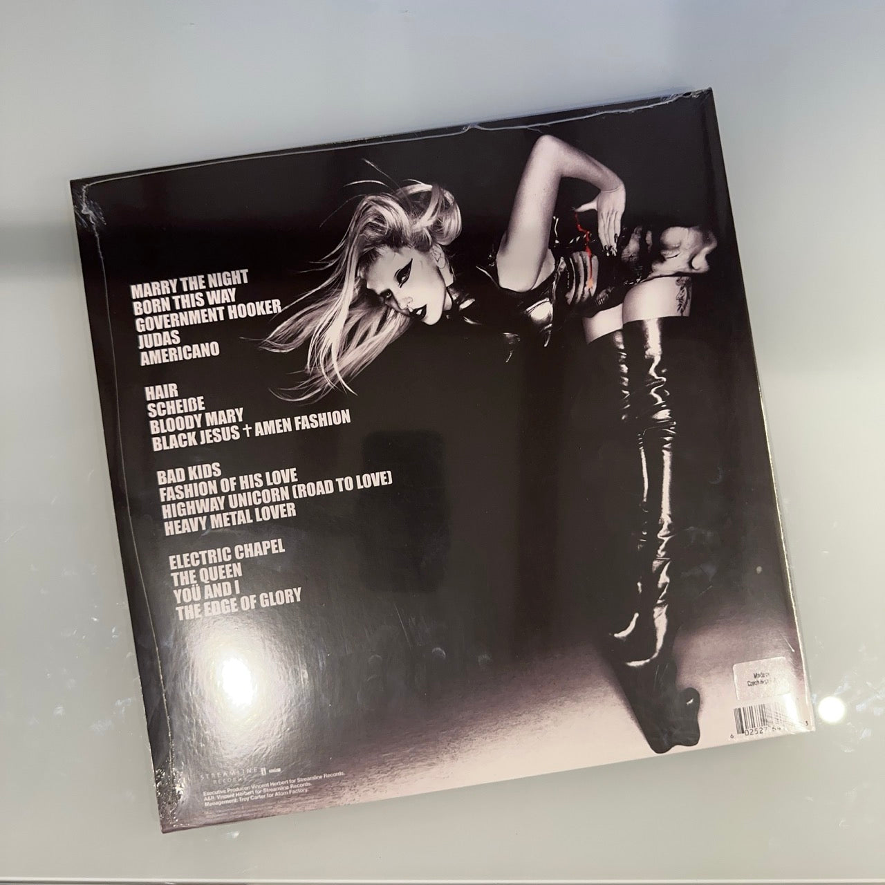 lady gaga born this way record back