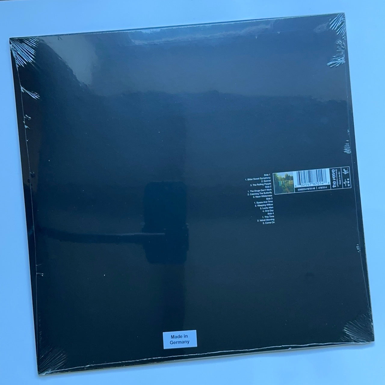 the verve urbban hymns back cover of record