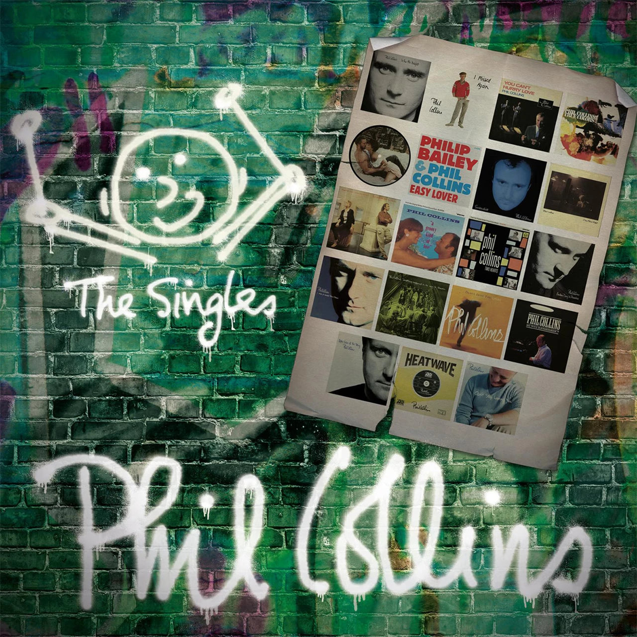 PHIL COLLINS - The Singles, 2xLP Transparent Petrol & Magenta vinyl *PRE-ORDER*