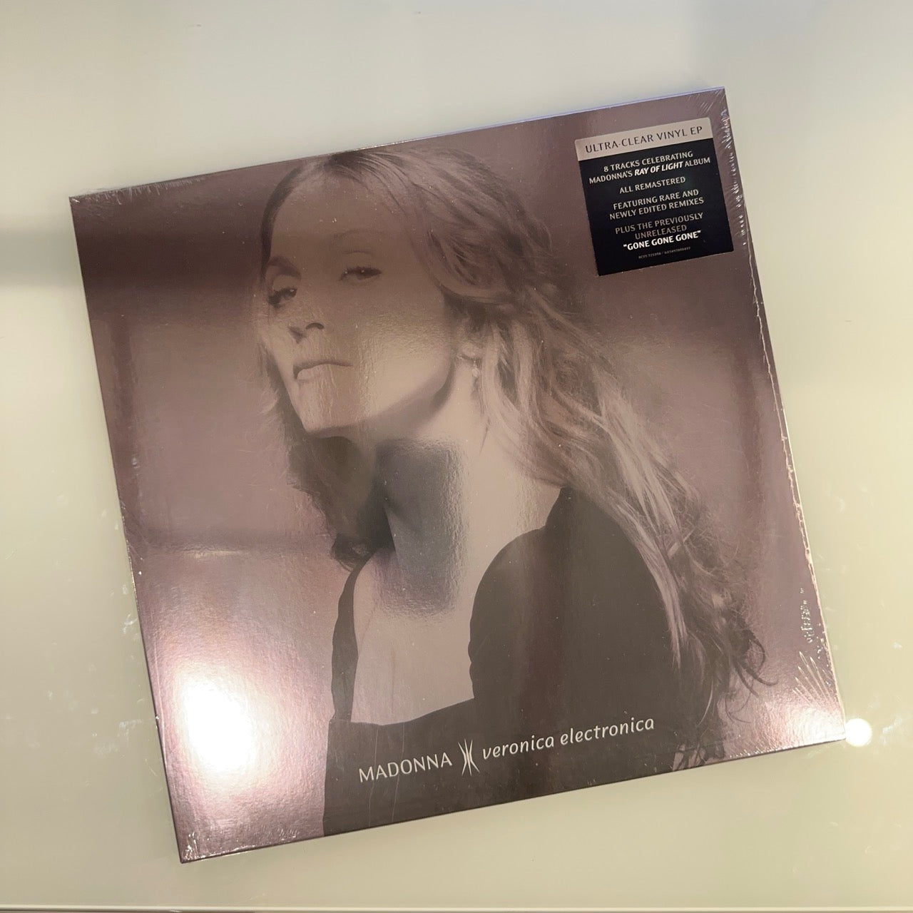 madonna veronica electronica album on clear vinyl
