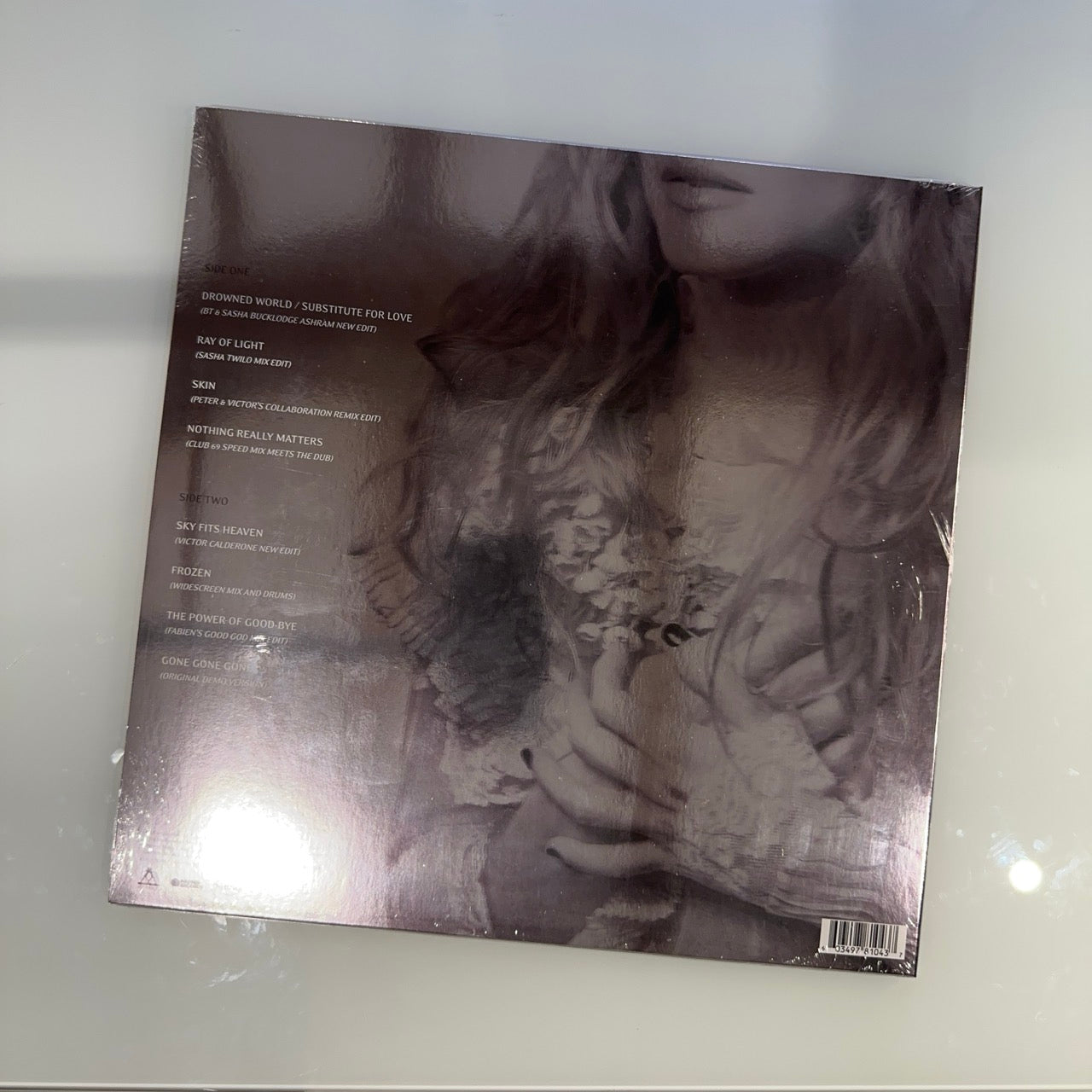 madonna veronica electronica record back cover