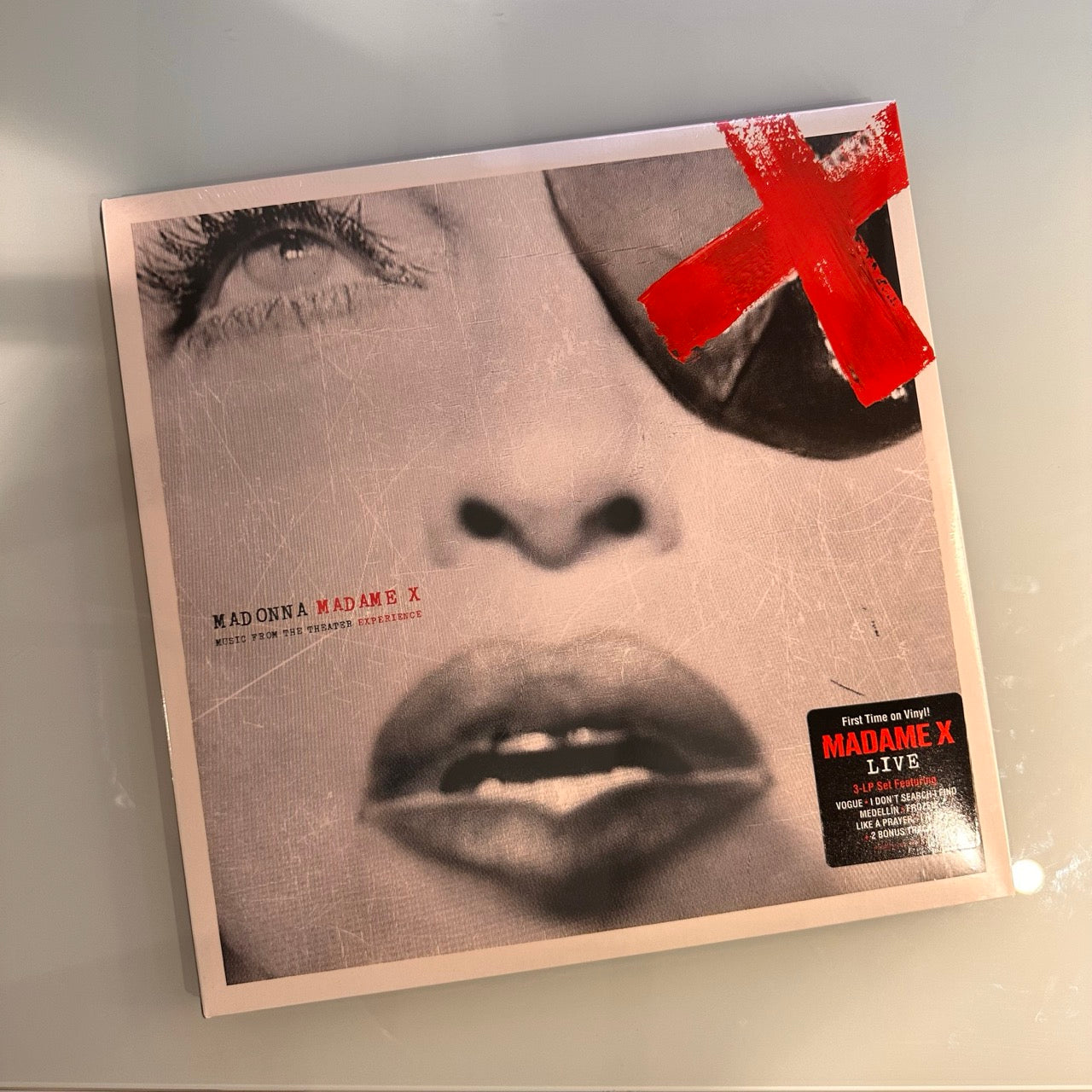 madonna madam x live vinyl cover