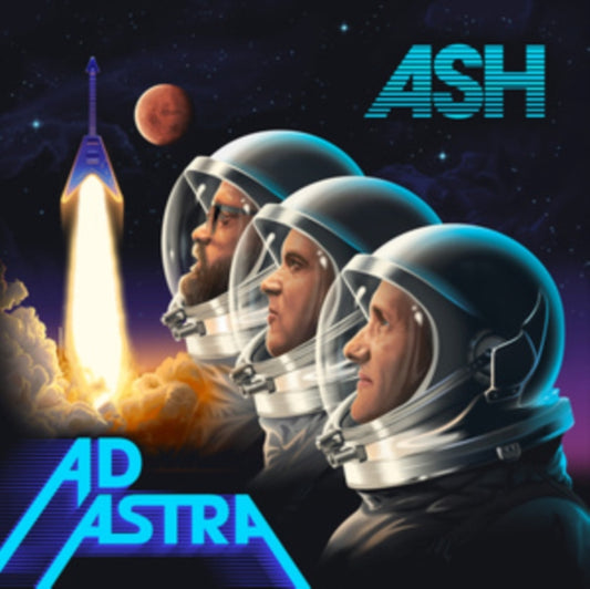 0726436987325 ASH - Ad Astra, indies exclusive transparent martian red vinyl