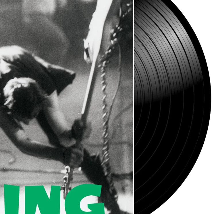 the clash london calling vinyl detail