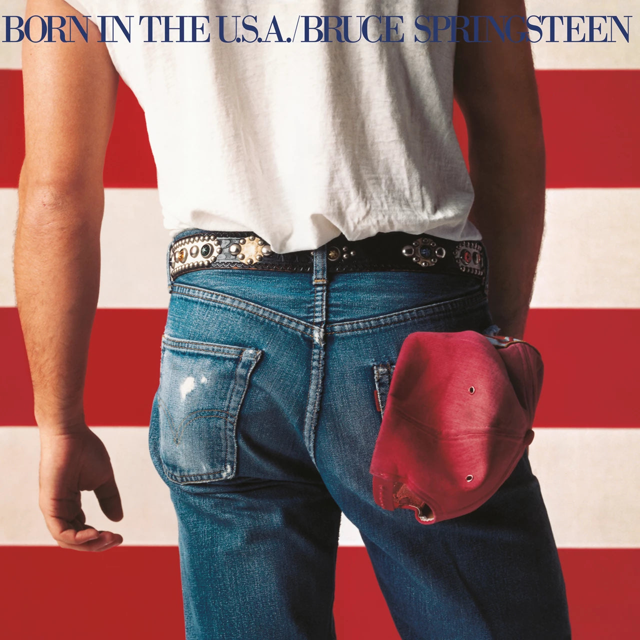 Bruce SprIngsteen - Born in The U.S.A, 40th Anniversary cover 
