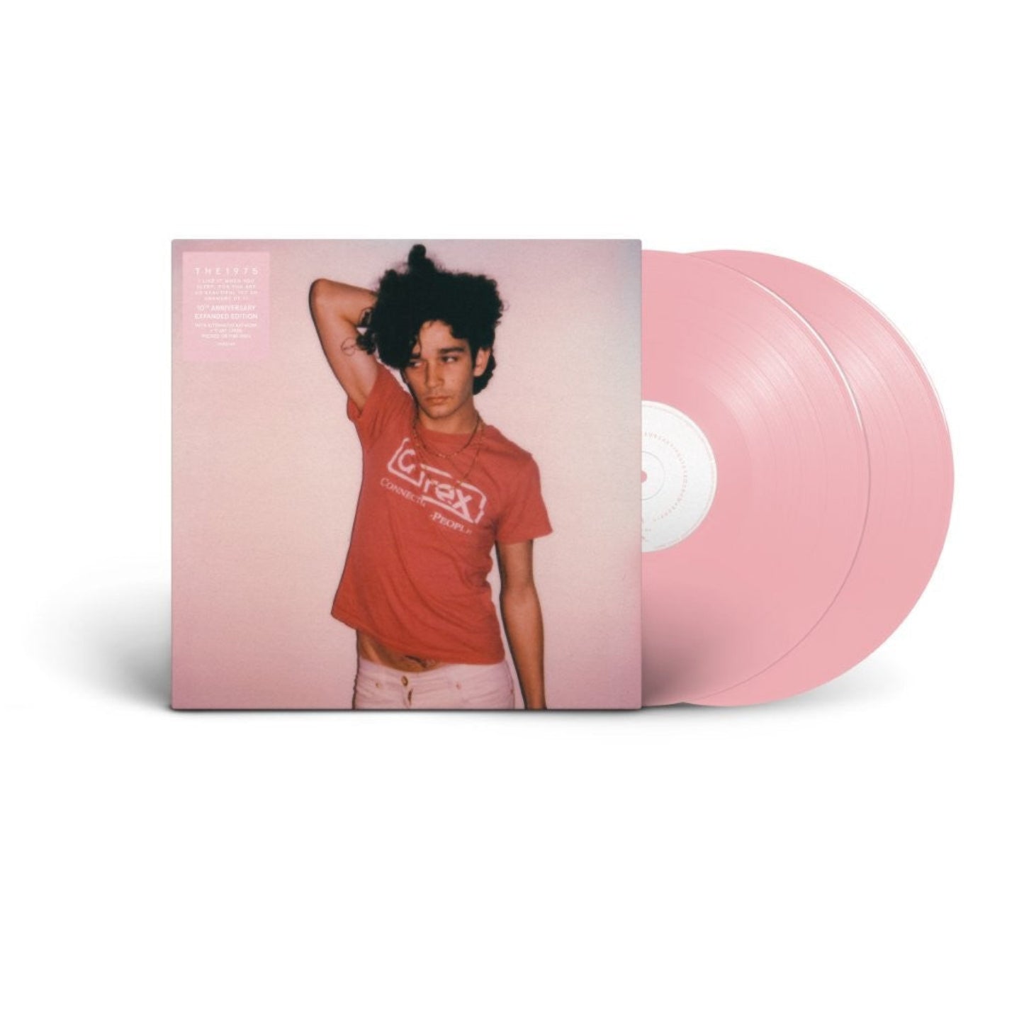 The 1975 - I like it when you sleep, for you are so beautiful yet so unaware of it, 10th Anniversary edition 2xLp pink vinyl view with cover 