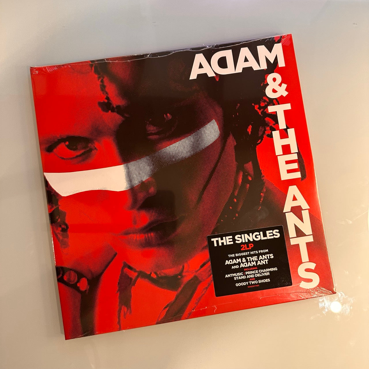 adam and the ants singles double album front cover