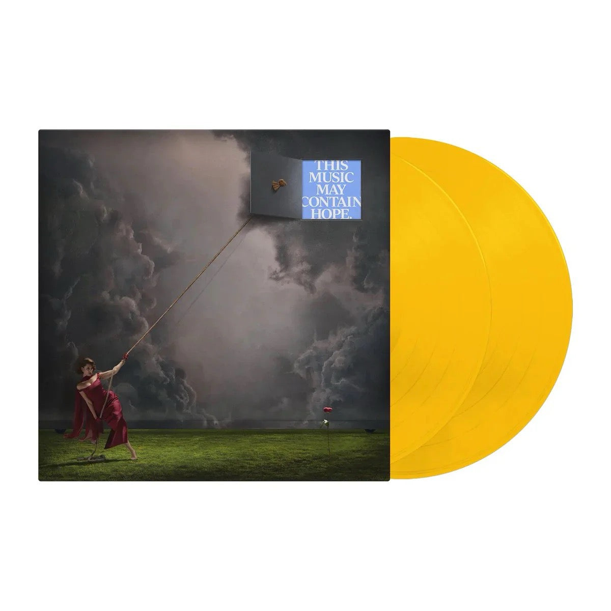 raye this music may contain hope yellow vinyl