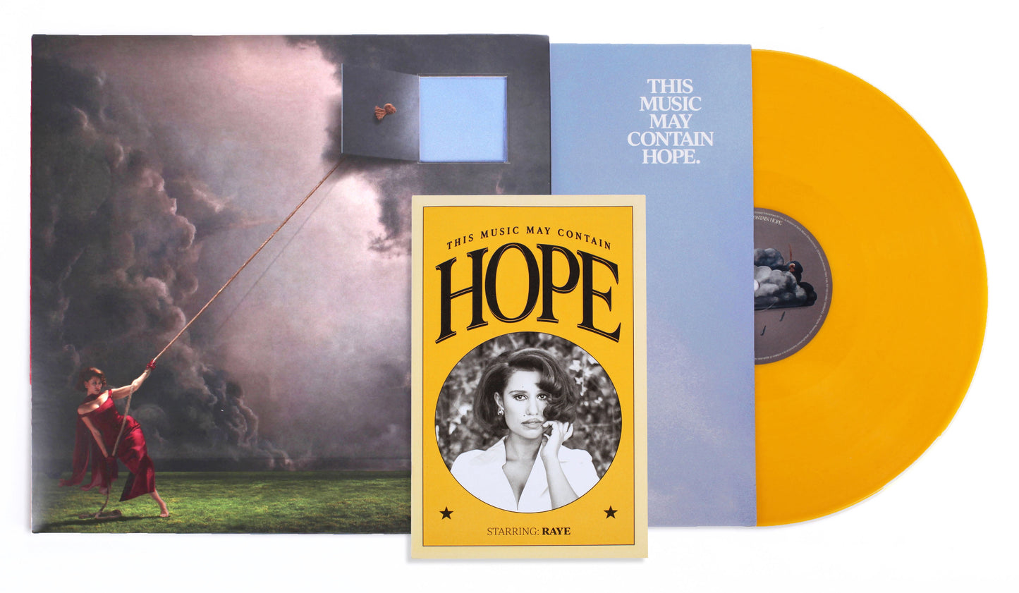 raye this music may contain hope yellow vinyl