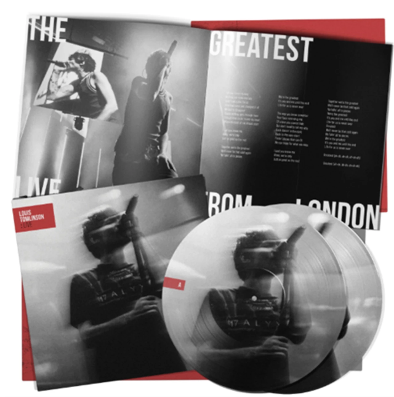 Louis Tomlinson - Live, Limited 2xlp Picture Disc contents