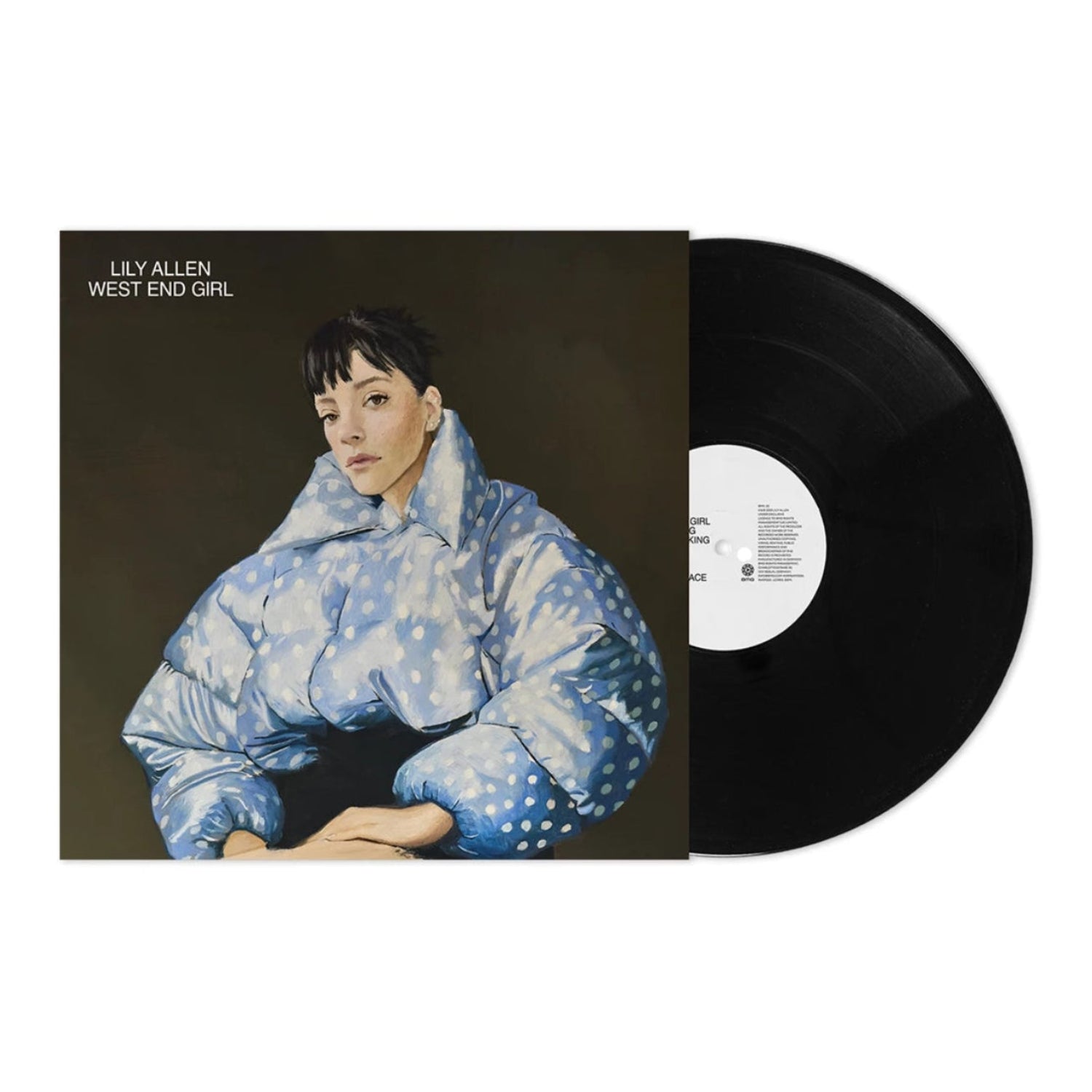 LILY ALLEN - West End Girl, gatefold vinyl + insert 