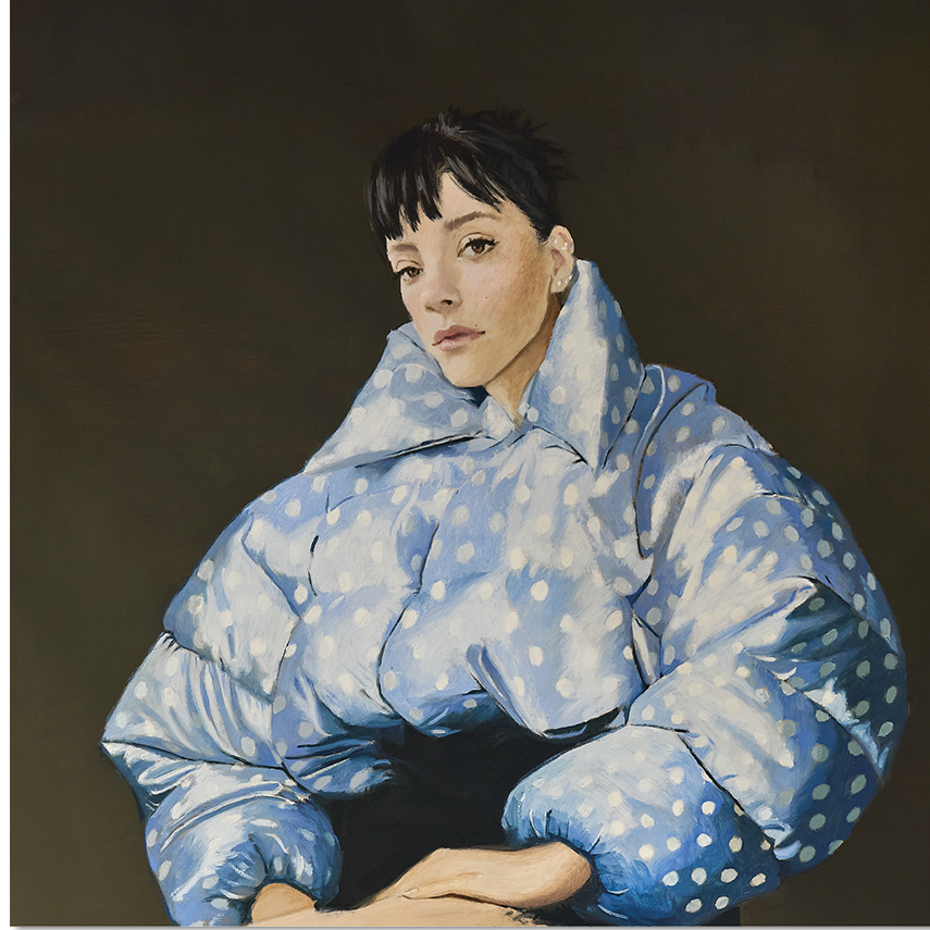 LILY ALLEN - West End Girl, limited edition crystal clear vinyl front cover