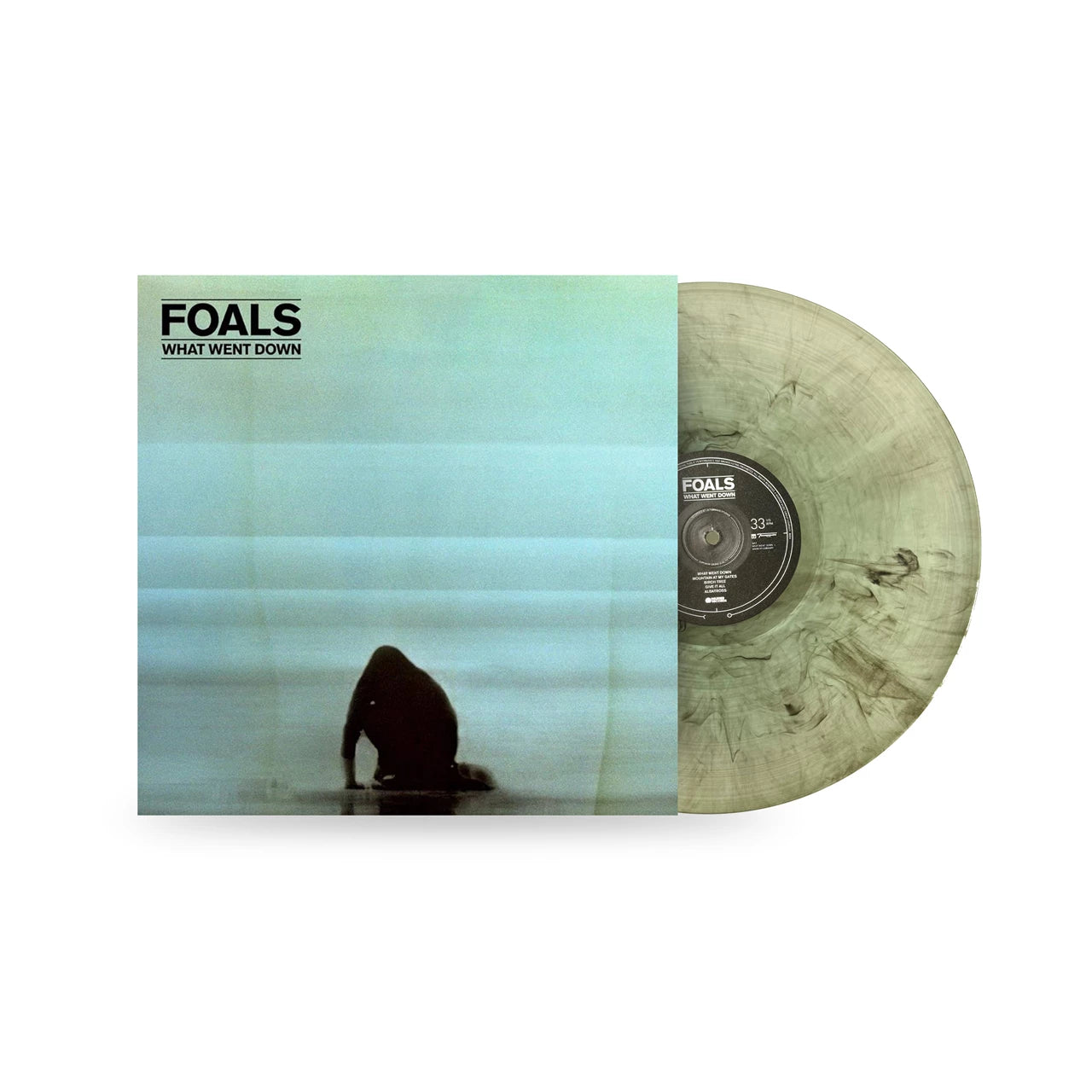 5021732733139 FOALS - What Went Down (10th Anniversary Edition), coke bottle green/black smoke marbled vinyl