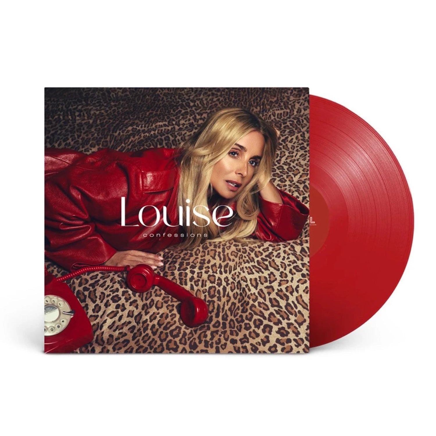 LOUISE - Confessions, transparent red vinyl LP