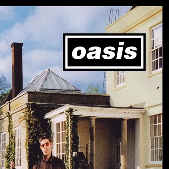 Oasis - Be Here Now, 2xLP Vinyl close up 