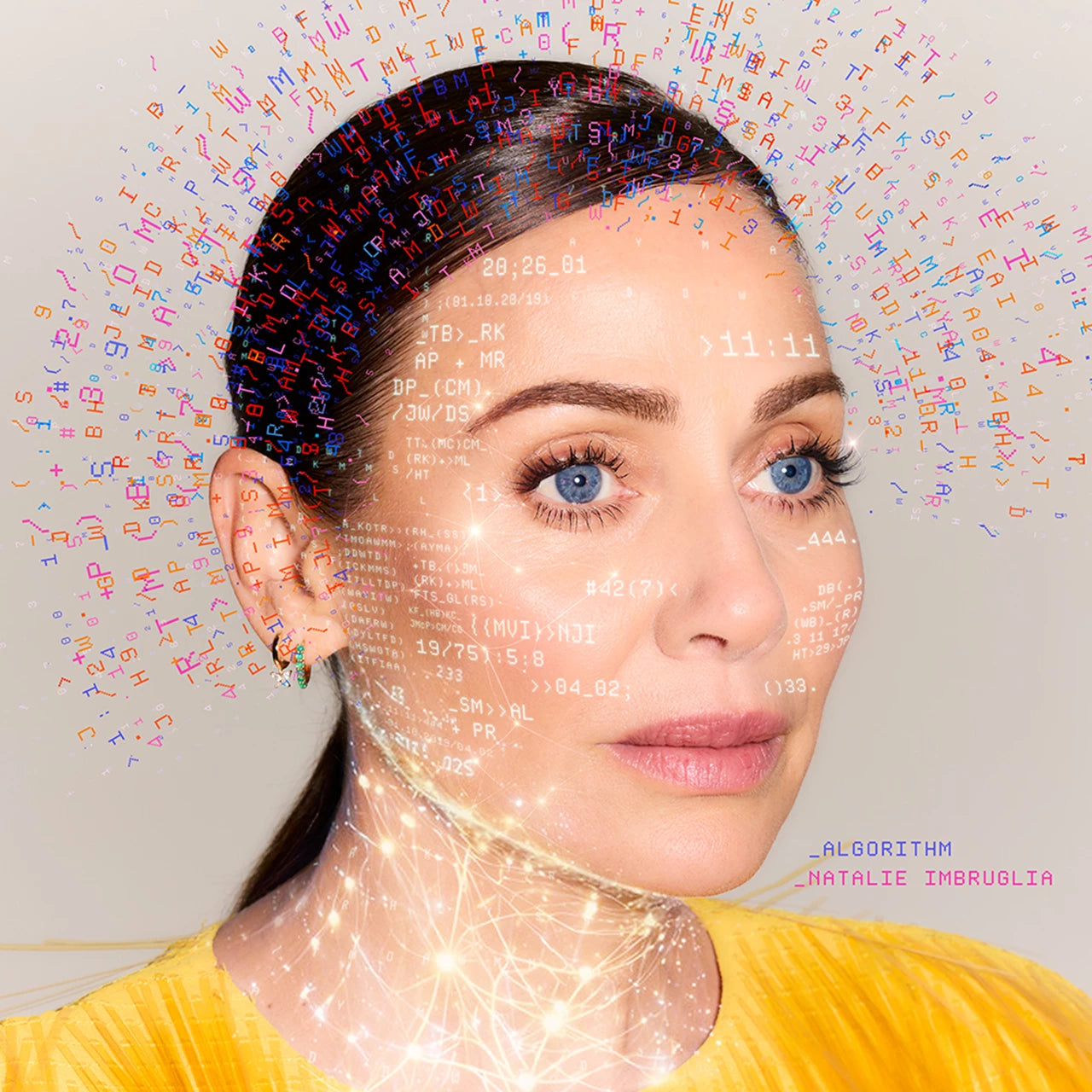 Natalie Imbruglia - Algorithm, Indies Limited Edition Orange Vinyl front cover