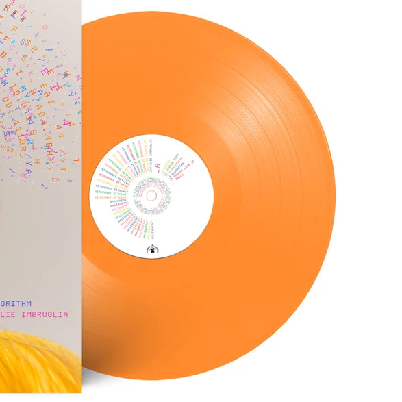 Natalie Imbruglia - Algorithm, Indies Limited Edition Orange Vinyl  close up 