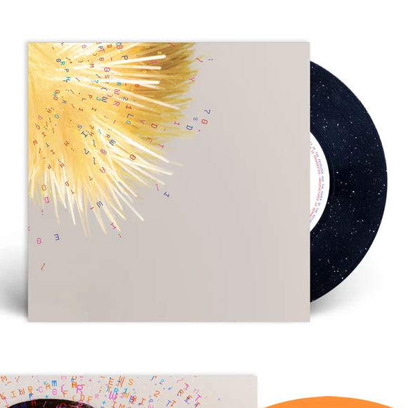 Natalie Imbruglia - Algorithm, Indies  7" Sparkle close up