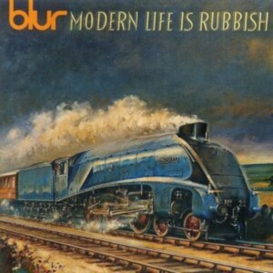 5054197543296 BLUR - Modern Life Is Rubbish (30th Anniversary), transparent orange vinyl 2xLP