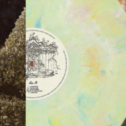 Laufey -A Matter of Time: The Final Hour (deluxe), watercolour vinyl, tri-fold + booklet label zoom