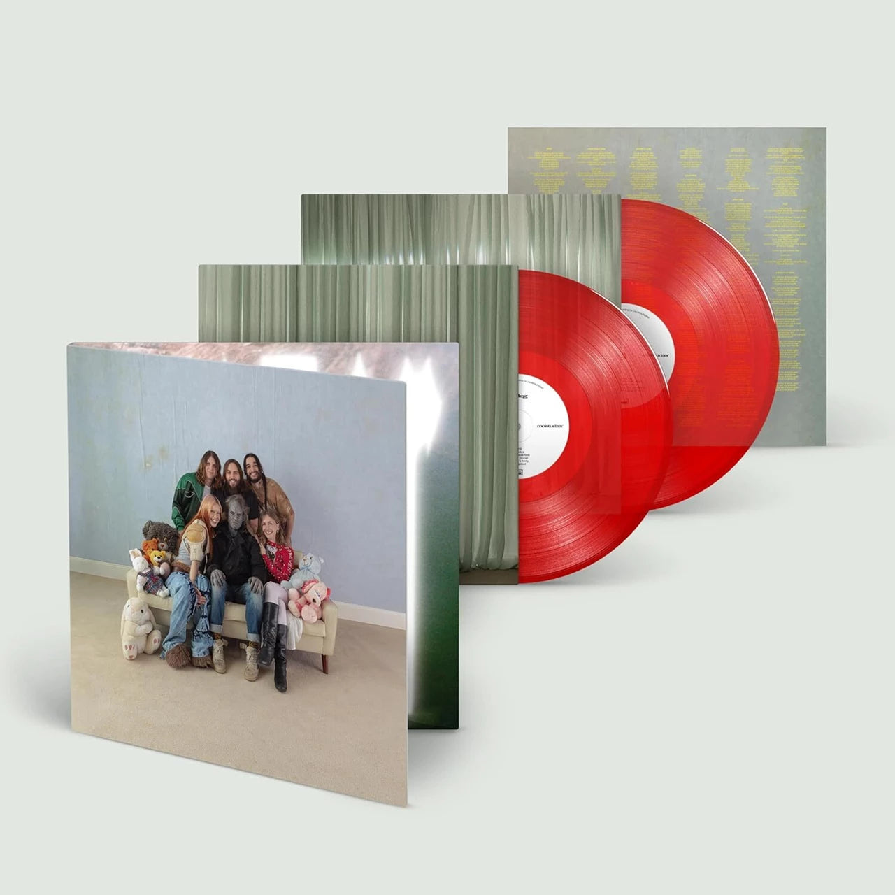 Wet Leg - Moisturizer (Deluxe), 2xLP Ltd Edition Transparent Red Vinyl