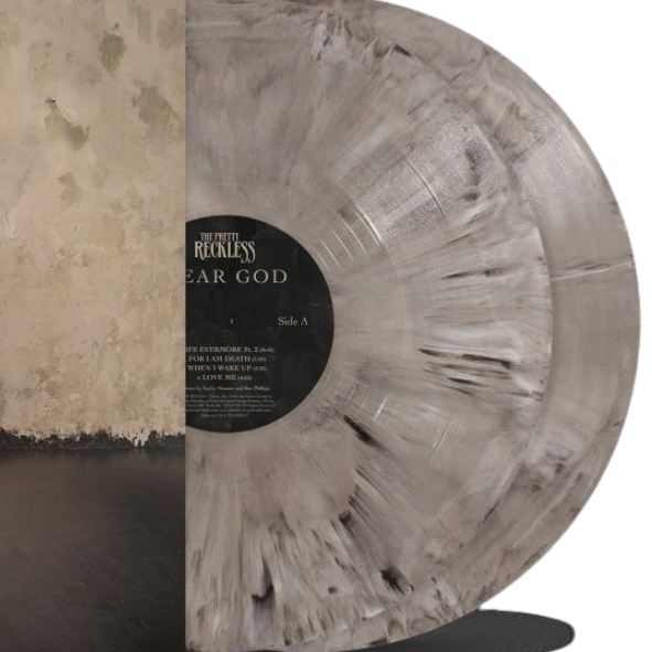 The Pretty Reckless - Dear God, Indies Exclusive Poltergeist Vinyl record close up 