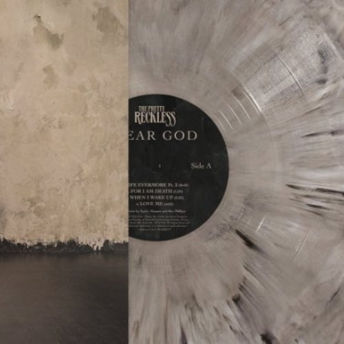 The Pretty Reckless - Dear God, Indies Exclusive Poltergeist Vinyl label detail