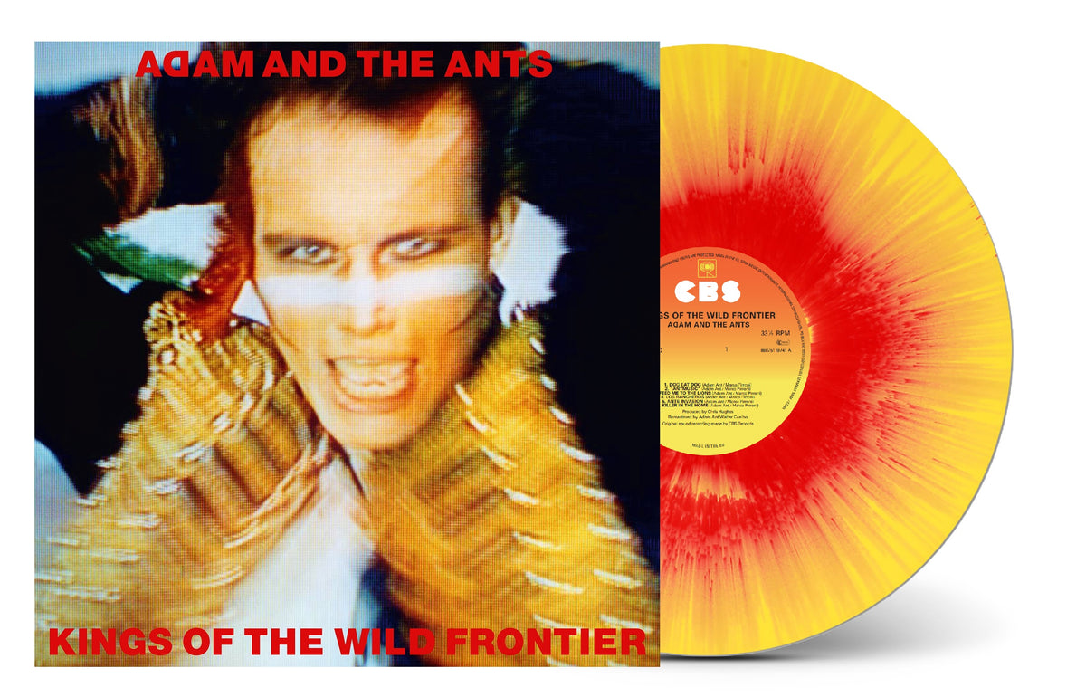 Kings Of The Wild Frontier, National Album Day 2026, Sunburst Splatter Vinyl adam and the ants 