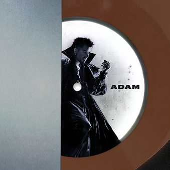 Adam Lambert - Adam, Indies Exclusive Black, White + Orange Marble Vinyl label