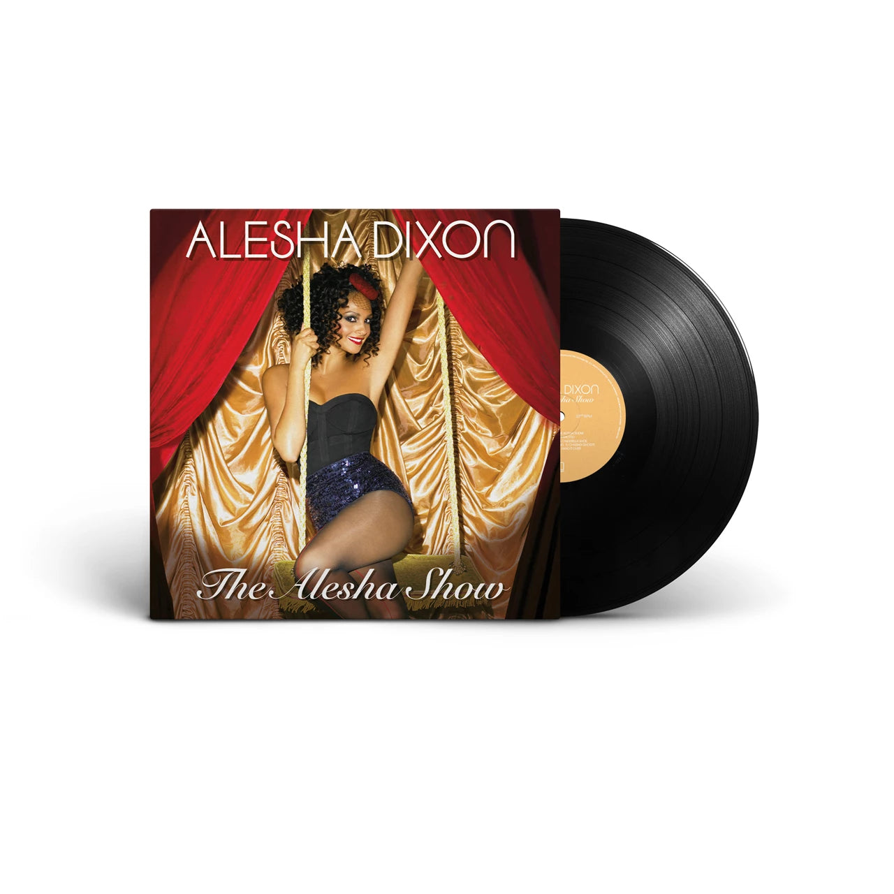 Alesha Dixon - The Alesha Show, Vinyl with black record