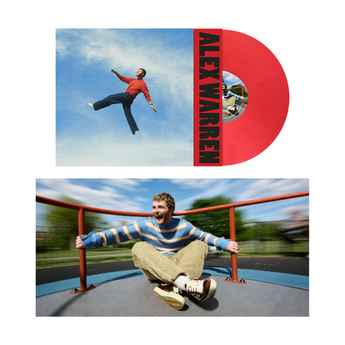 Alex Warren - Wildchild, Neon Coral/Playground Red Vinyl
