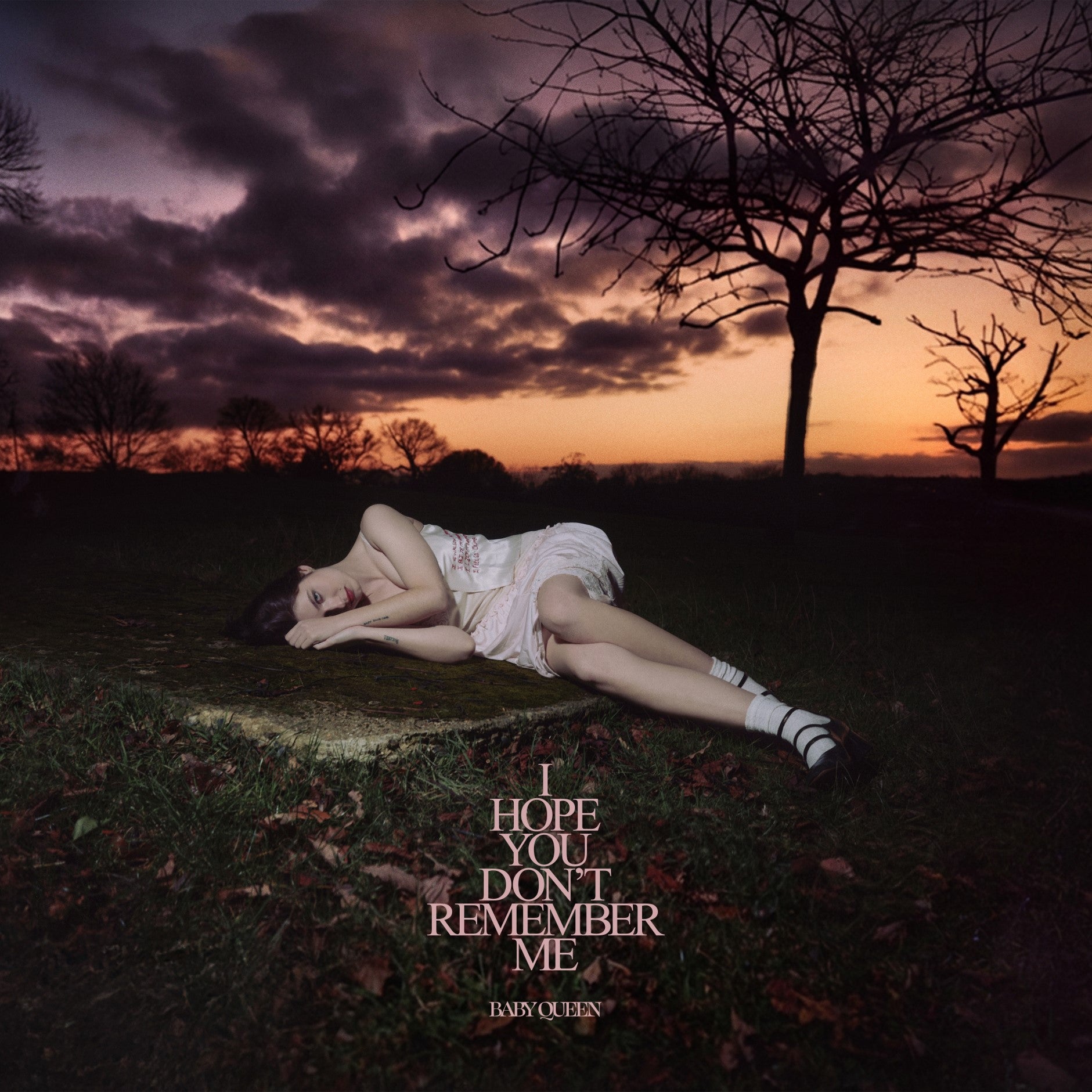 Baby Queen - I Hope You Don’t Remember Me, Retail Exclusive Clear & White Marble Vinyl