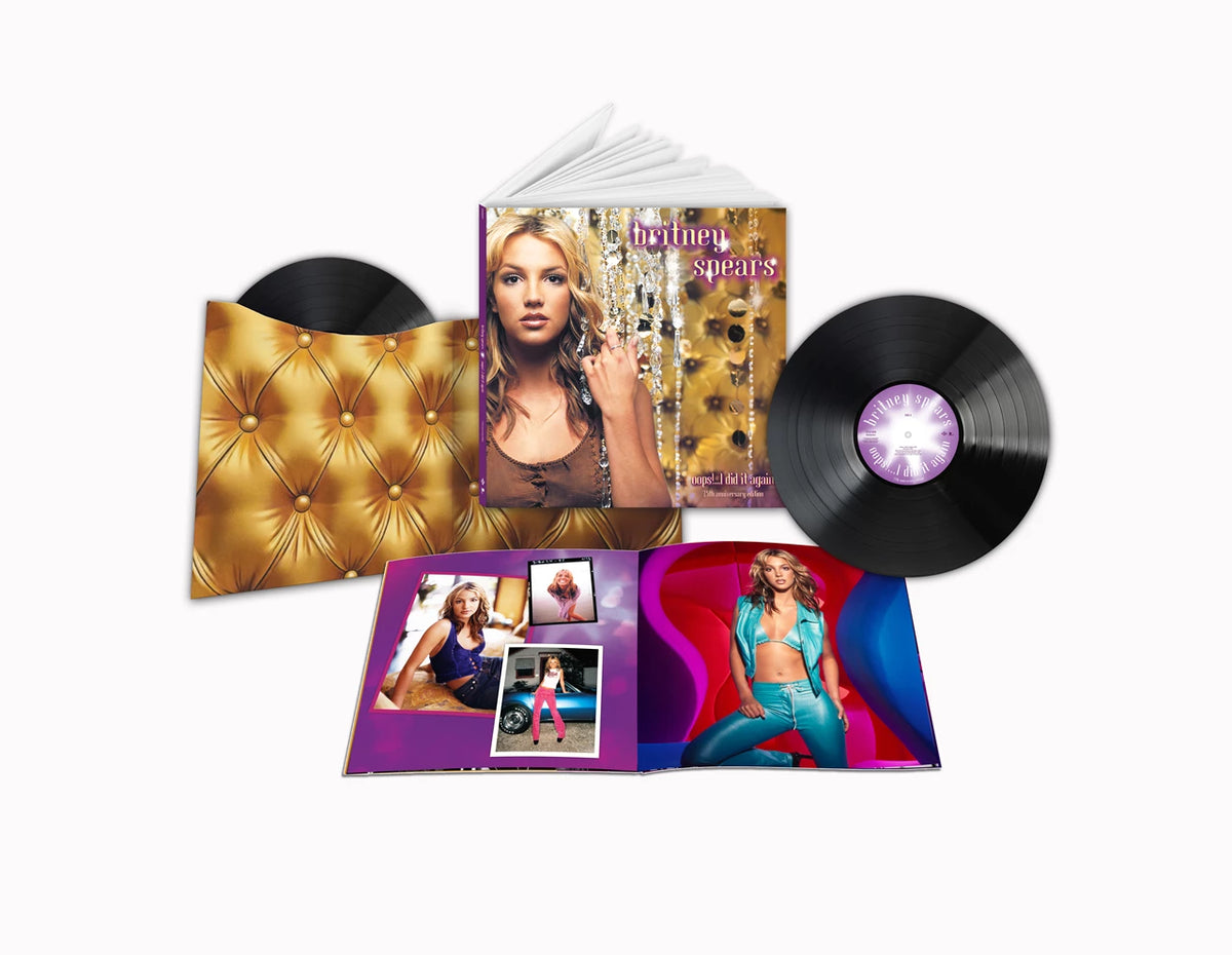Oops!... I Did It Again (25th Anniversary Edition), Hardback Book 2xlp Vinyl