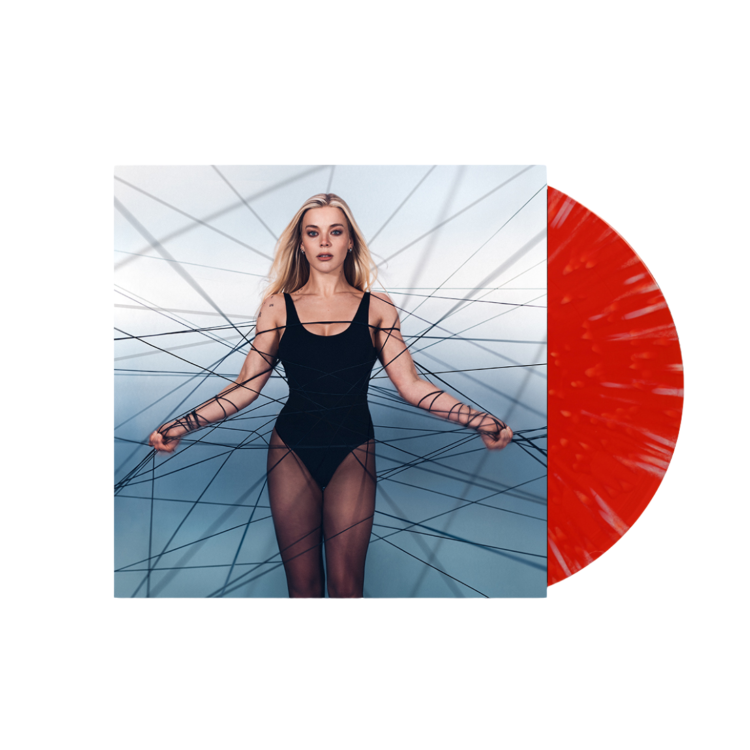 Becky Hill - Rebecca, Red Splatter Numbered Vinyl