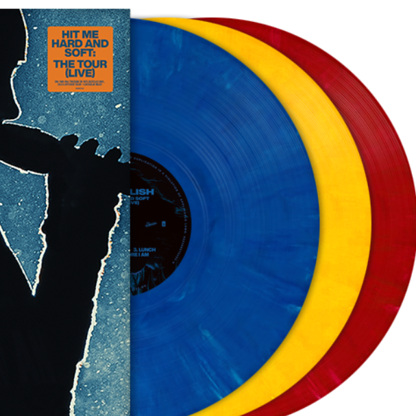 Billie Eilish - Hit Me Hard and Soft: The Tour (Live), 3xLp Vinyl record zoom