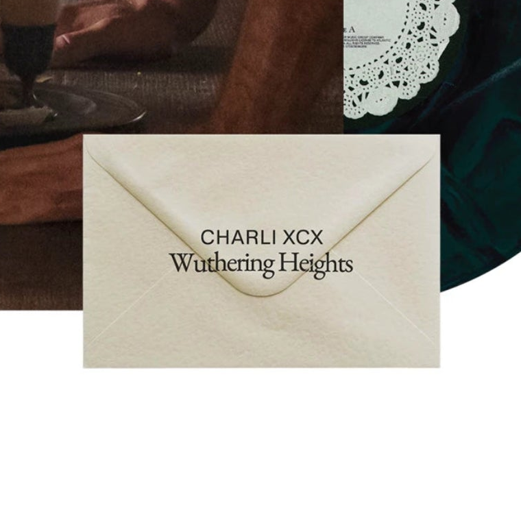 Charli Xcx - Brat, Gatefold Translucent Black Vinyl Lp letter zoom