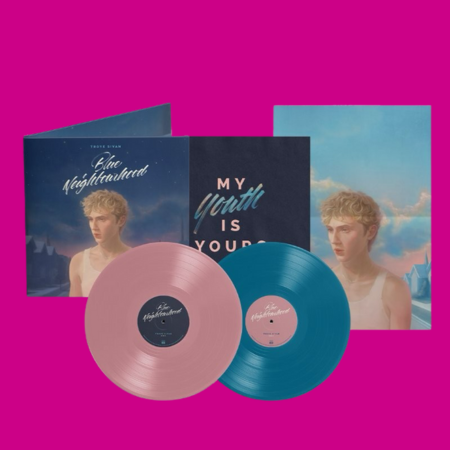 TROYE SIVAN - Blue Neighbourhood, Ten Years On, Blush + Blue (Strawberries & Cigarettes + Swimming Pools) 2xLP vinyl 0602478986796