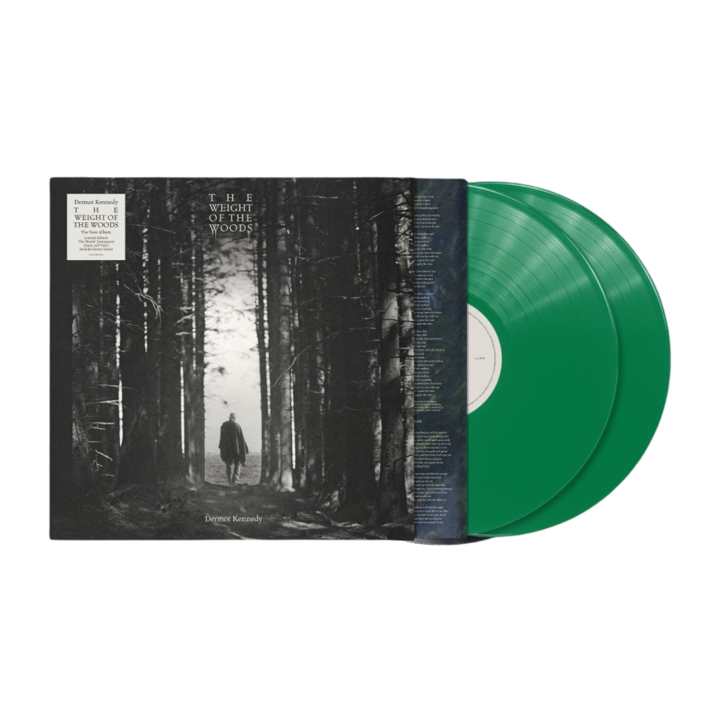 Dermot Kennedy - The Weight of the Woods, indies green 2xLp vinyl 