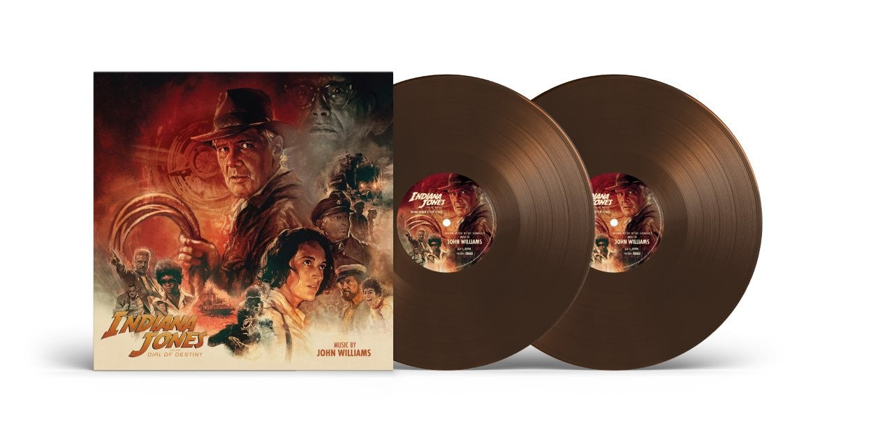 John Williams - Indiana Jones and the Dial of Destiny, Limited Edition 2xLP Brown Vinyl 