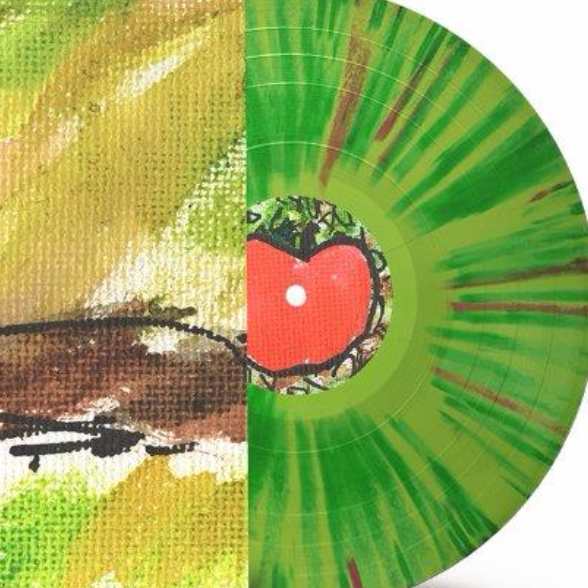 Echo & The Bunnymen - Apples For Isaac, Indies Exclusive Green Splatter Vinyl close up