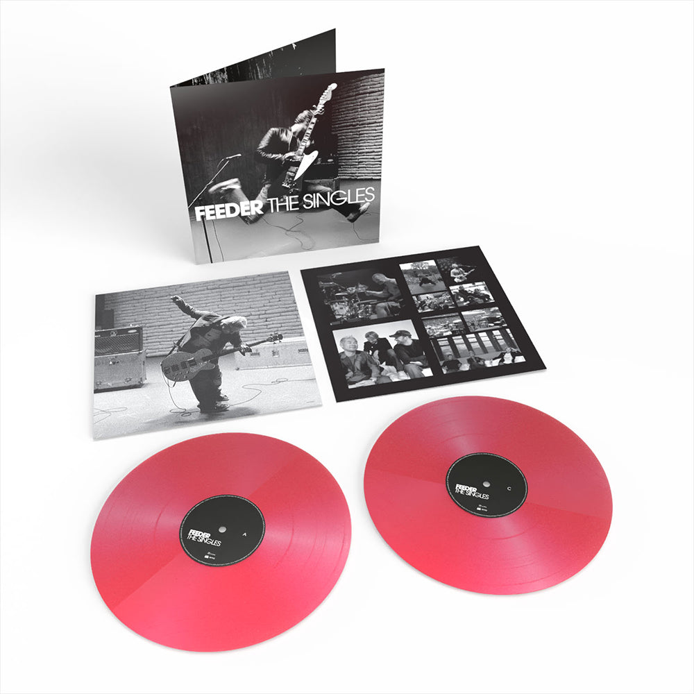 Feeder the singles in pink vinyl