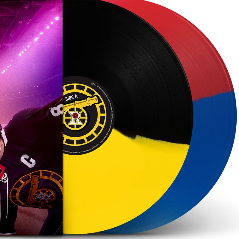 Peter Peter - Heated Rivalry, coloured 2xLp vinyl record close up 