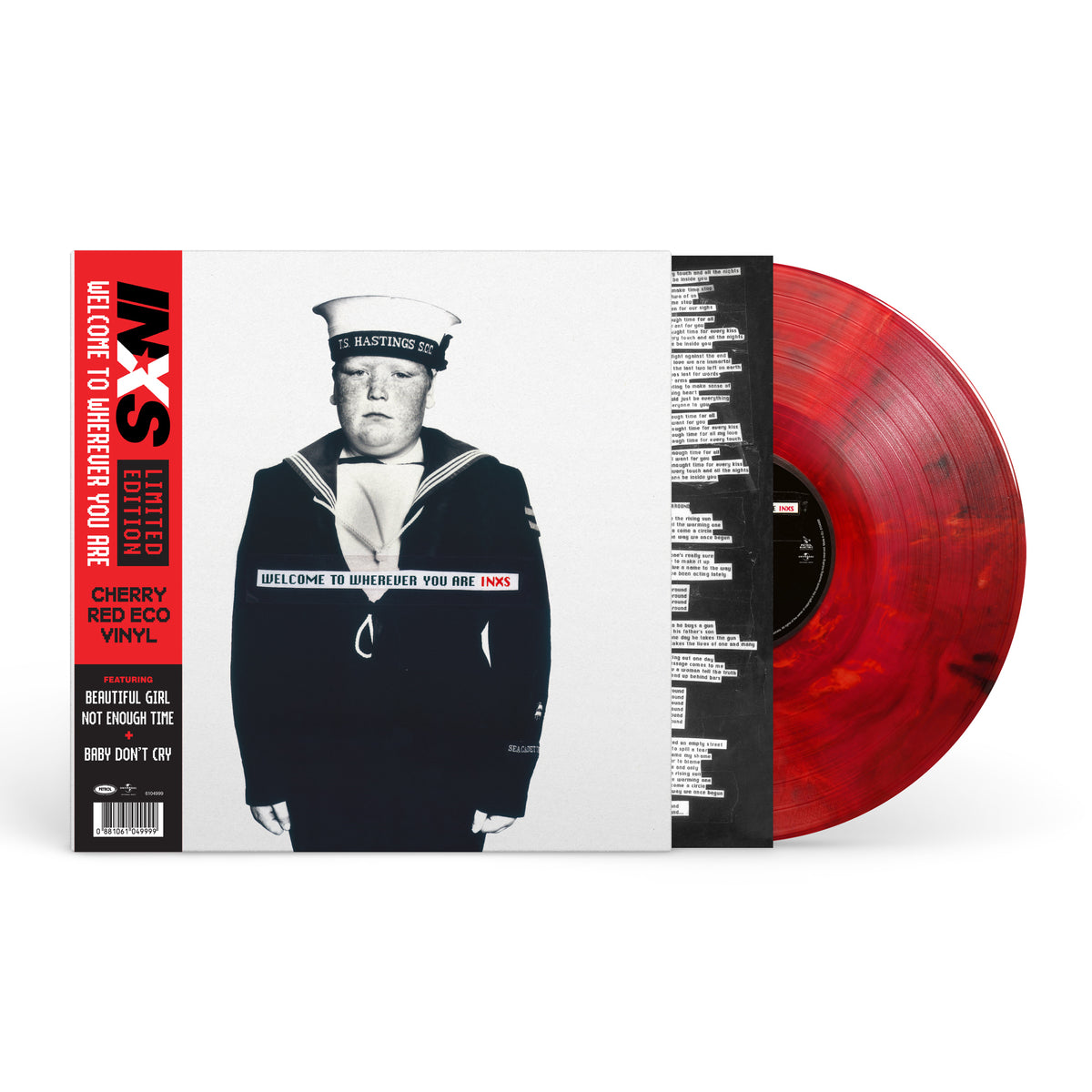 Welcome To Wherever You Are, National Album Day 2026, Cherry Red Vinyl, by INXS