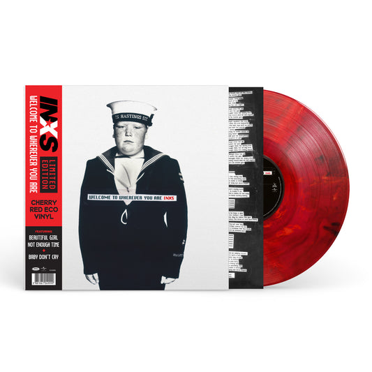 Welcome To Wherever You Are, National Album Day 2026, Cherry Red Vinyl, by INXS